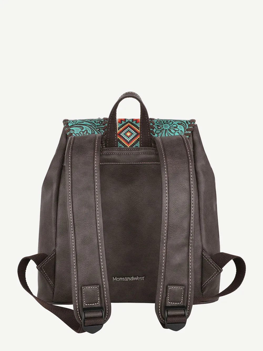 Montana West Floral Tooling Aztec Backpack