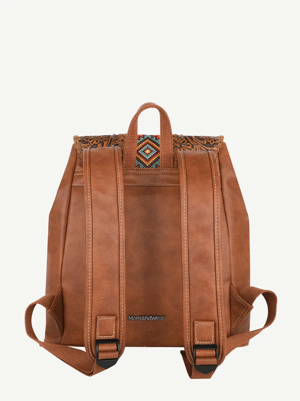 Montana West Floral Tooling Aztec Backpack