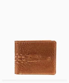 Montana West Genuine Leather Alligator Embossed Men's Wallet