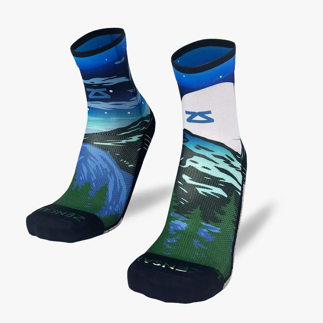 Mountain Panorama Socks (Mini-Crew)