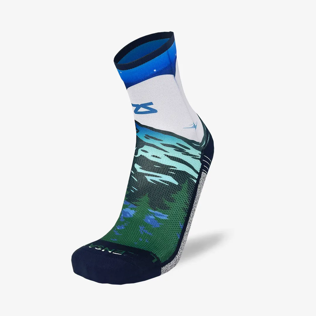 Mountain Panorama Socks (Mini-Crew)