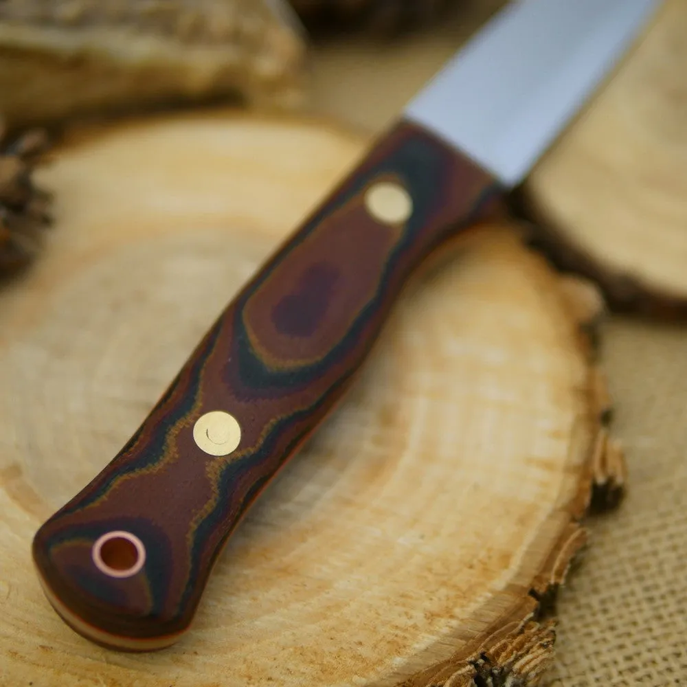 Mountaineer: Python Canvas Micarta