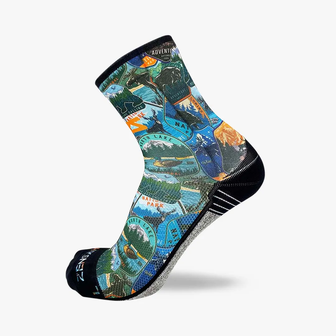 National Parks Socks (Mini-Crew)