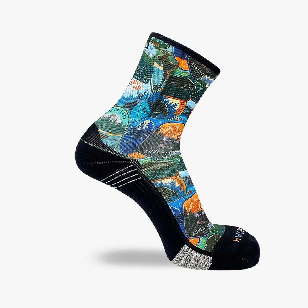 National Parks Socks (Mini-Crew)