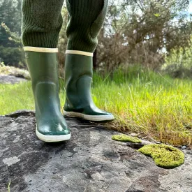 Natural Rubber Gumboots - Forest Green (21, 27 only) *Last ones for now