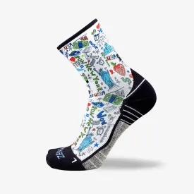 New York Doodle Socks (Mini Crew)