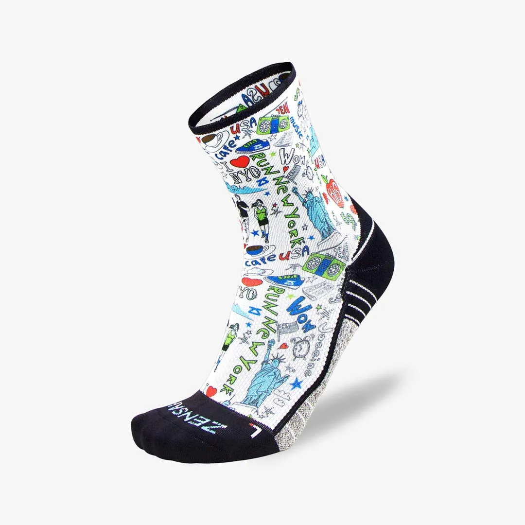 New York Doodle Socks (Mini Crew)