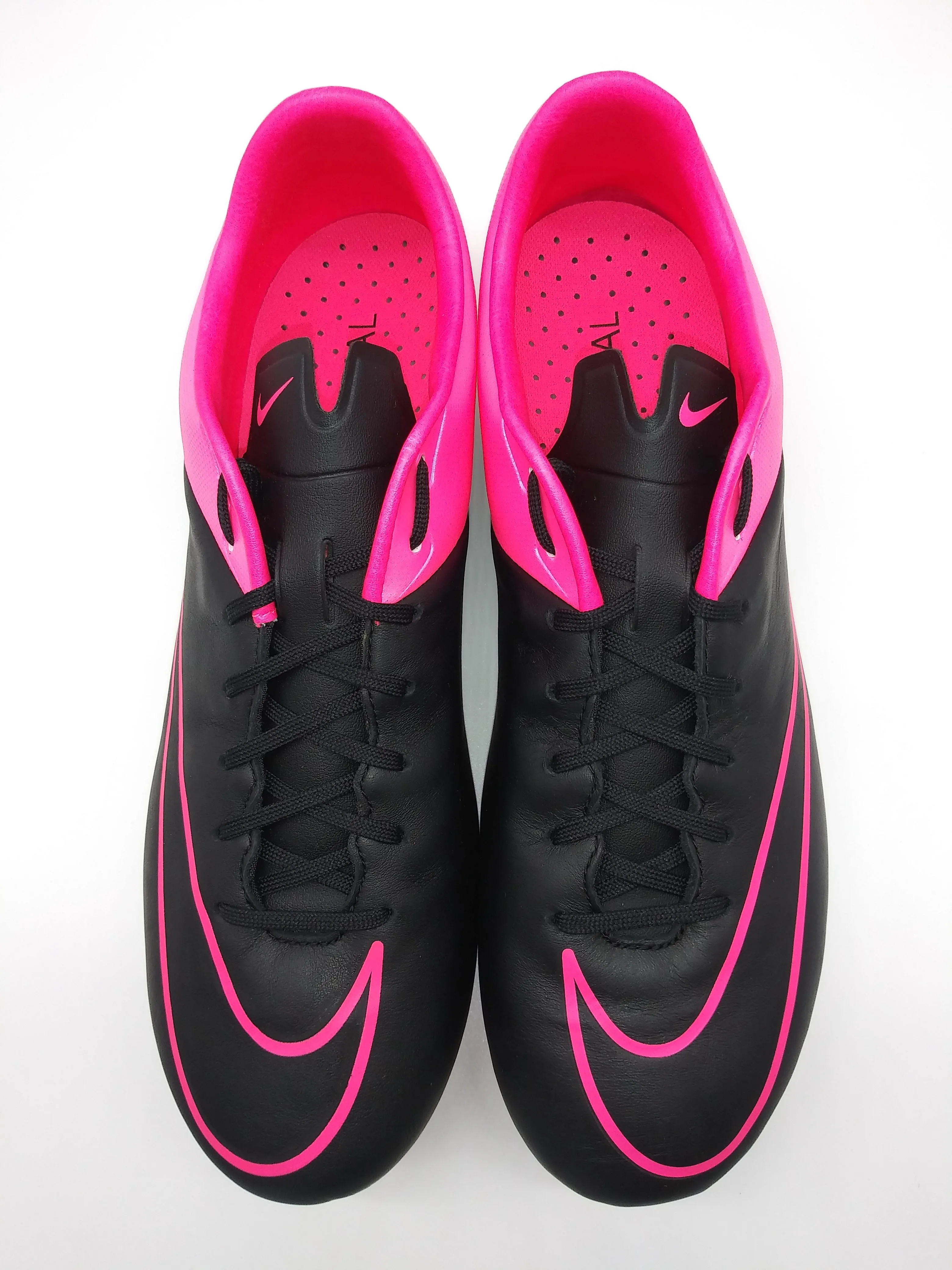 Nike Mercurial Veloce II Leather FG Black Pink