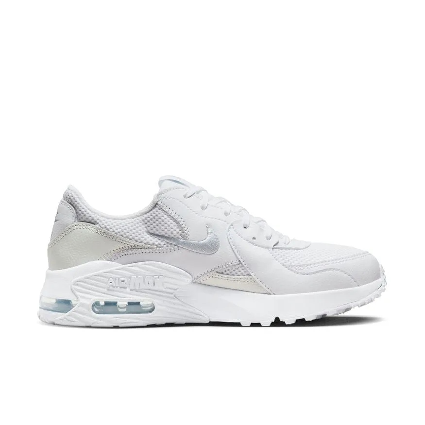 NIKE WOMEN'S AIR MAX EXCEE TRIPLE WHITE SHOES