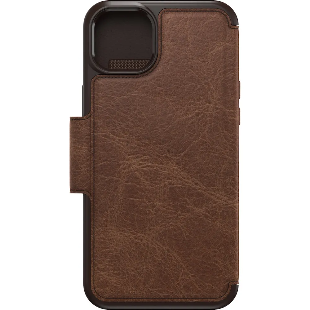 OtterBox Strada Case - For iPhone 14 Plus (6.7") - Espresso