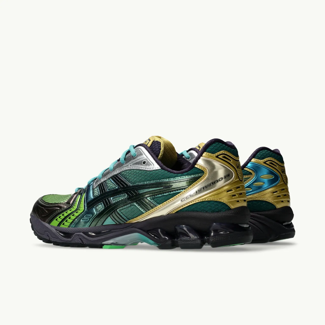 P. Andrade x Gel-Kayano 14 - Gradation Green/Metal Green