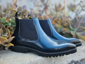 Patina Chelsea Boot Lug Sole