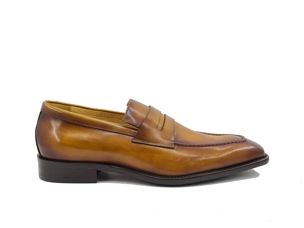 Patina Finished Penny Loafer