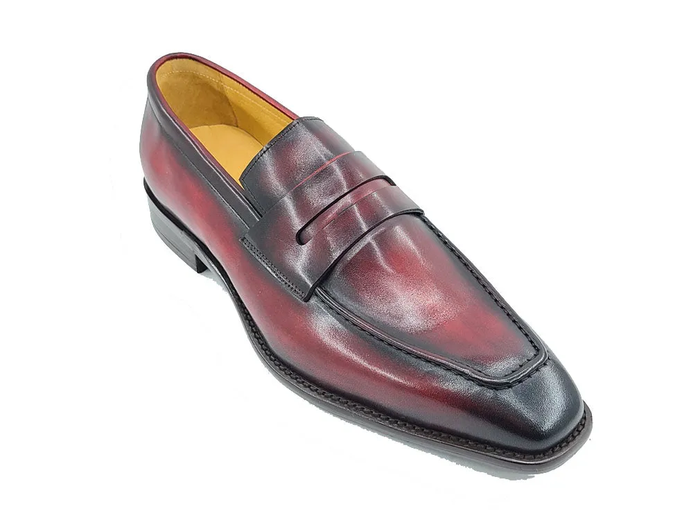 Patina Finished Penny Loafer