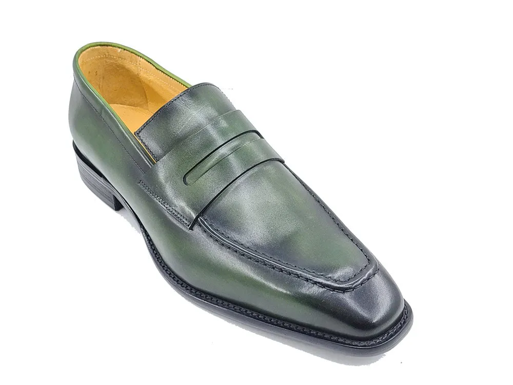 Patina Finished Penny Loafer