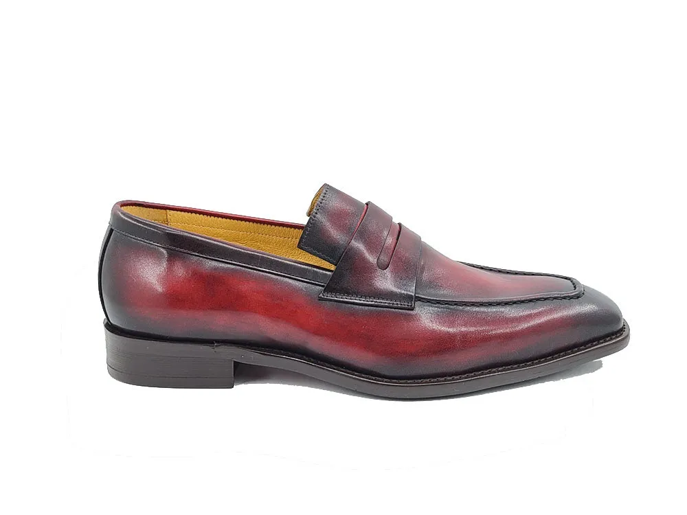 Patina Finished Penny Loafer