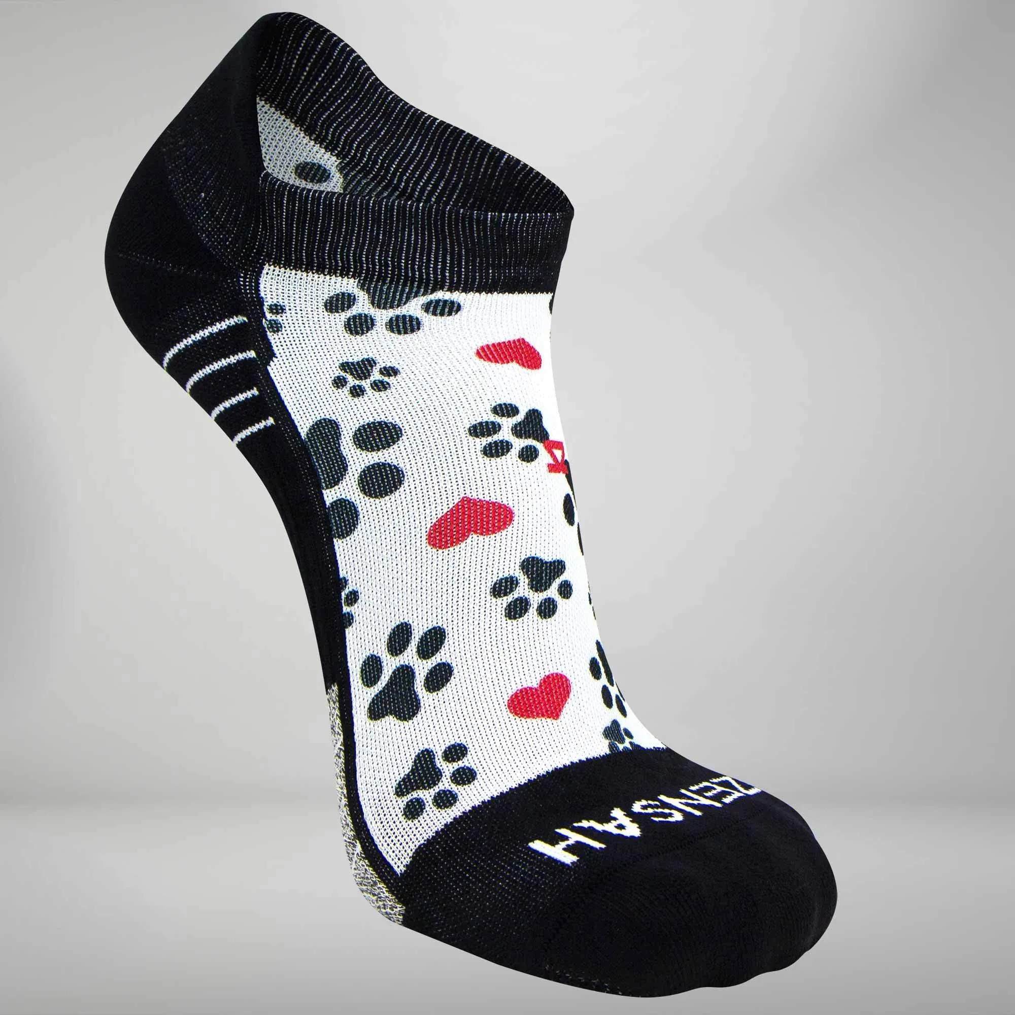 Paw Prints Socks (No Show)