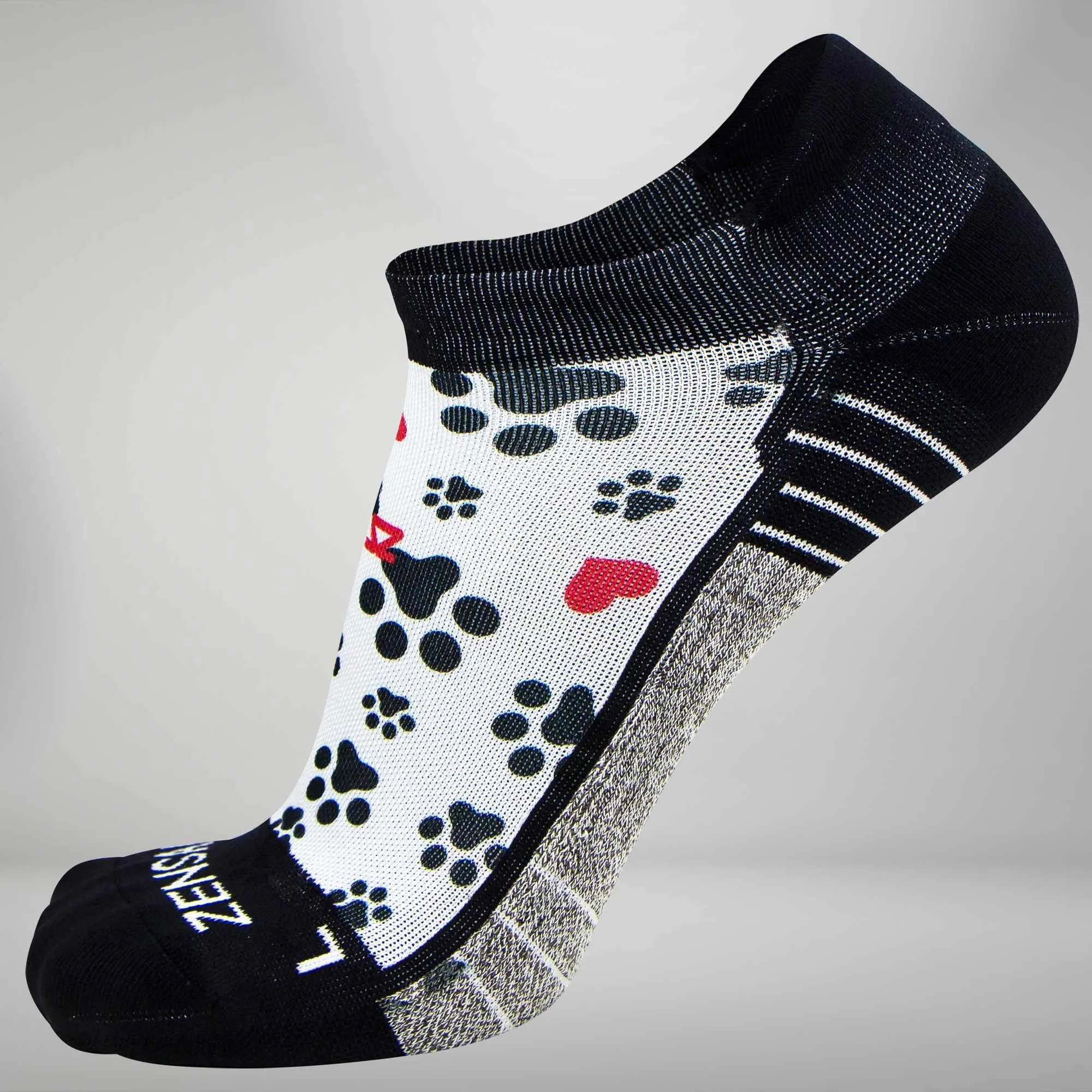 Paw Prints Socks (No Show)