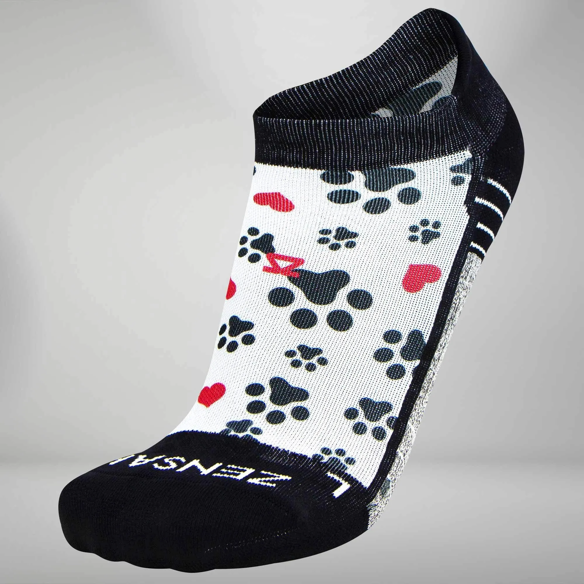 Paw Prints Socks (No Show)