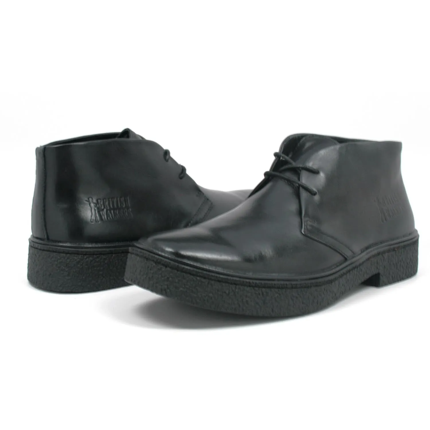 Playboy Chukka Boot Leather | Dual Fit Technology | Textured Rubber Sole