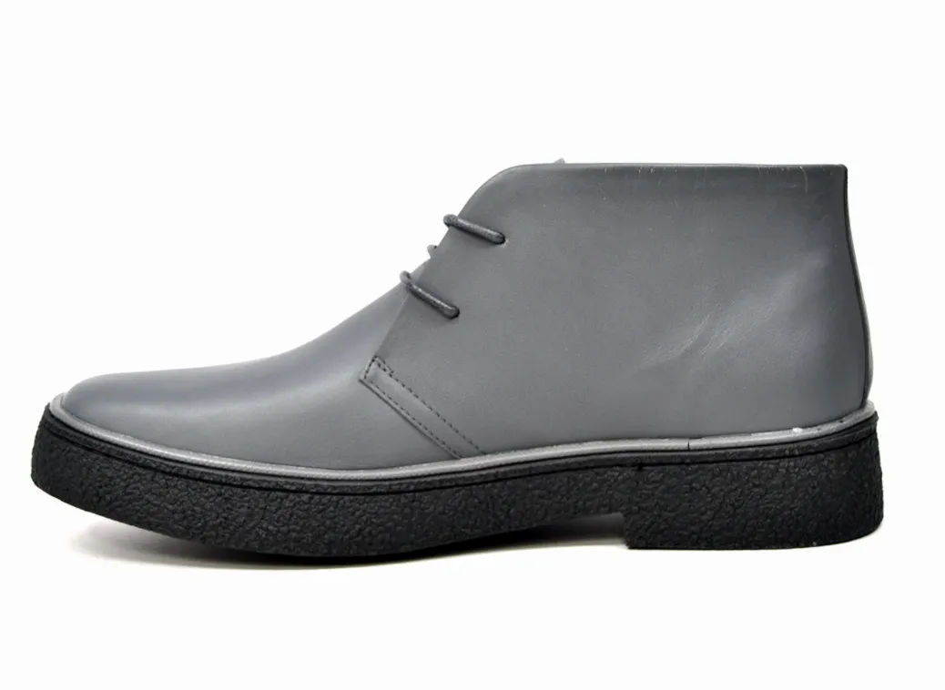 Playboy Chukka Boot Leather | Dual Fit Technology | Textured Rubber Sole