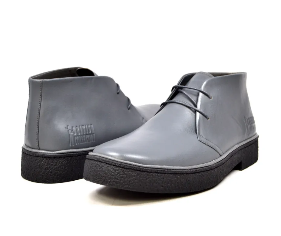 Playboy Chukka Boot Leather | Dual Fit Technology | Textured Rubber Sole