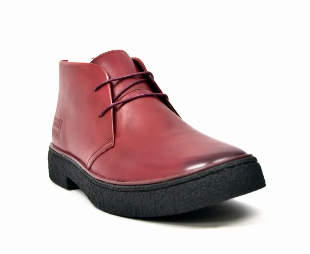 Playboy Chukka Boot Leather | Dual Fit Technology | Textured Rubber Sole