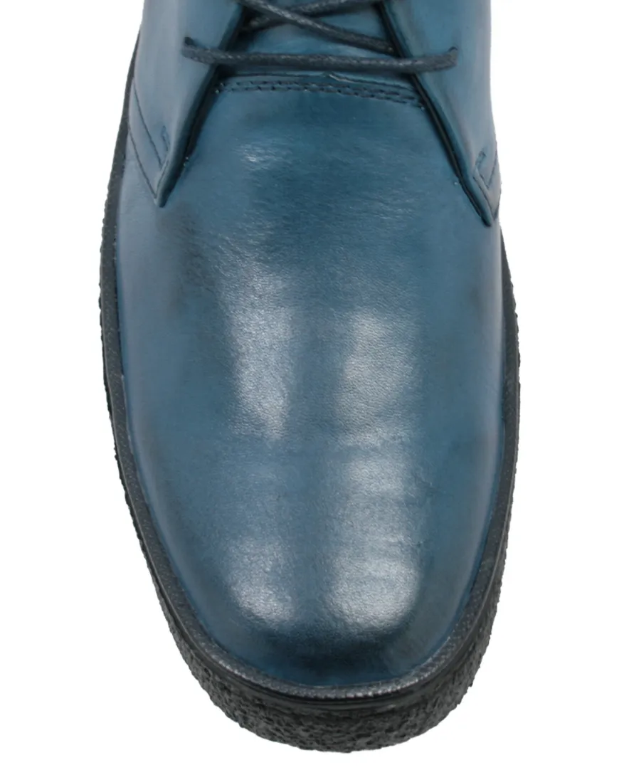 Playboy Chukka Boot Leather | Dual Fit Technology | Textured Rubber Sole