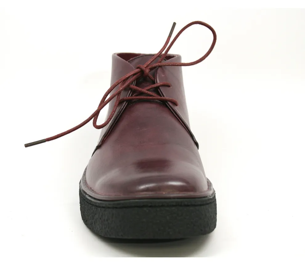 Playboy Chukka Boot Leather | Dual Fit Technology | Textured Rubber Sole