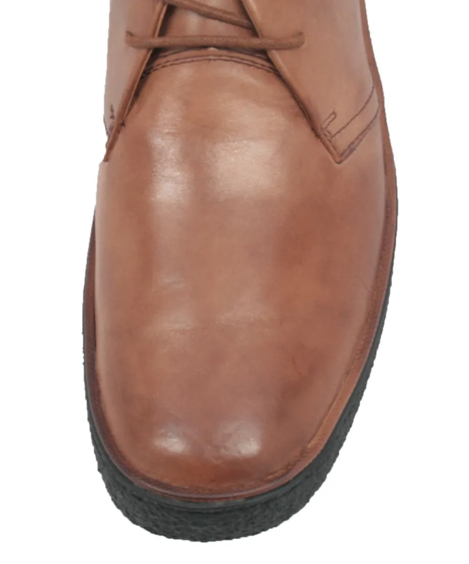 Playboy Chukka Boot Leather | Dual Fit Technology | Textured Rubber Sole