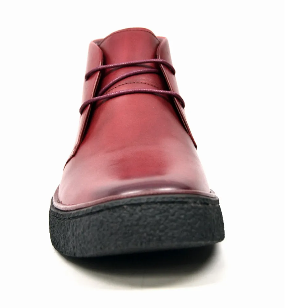 Playboy Chukka Boot Leather | Dual Fit Technology | Textured Rubber Sole