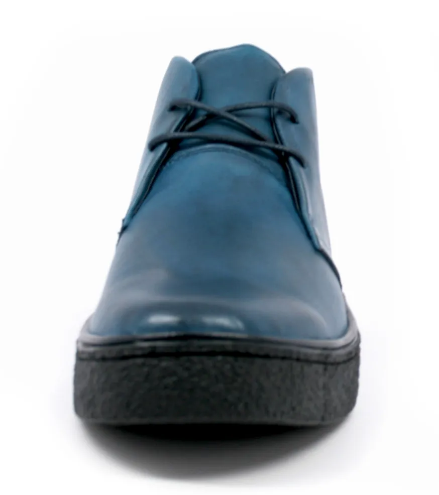 Playboy Chukka Boot Leather | Dual Fit Technology | Textured Rubber Sole