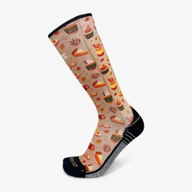 Pumpkin Spice Compression Socks (Knee-High)