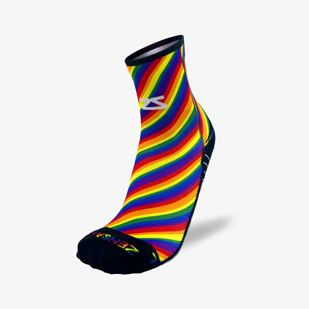 Rainbow Flag Socks (Mini-Crew)