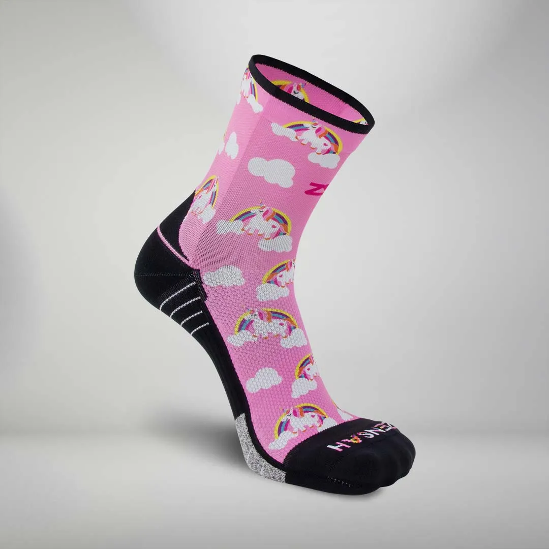 Rainbow Unicorns Socks (Mini-Crew)