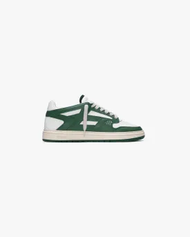 Reptor Low - Racing Green Flat White