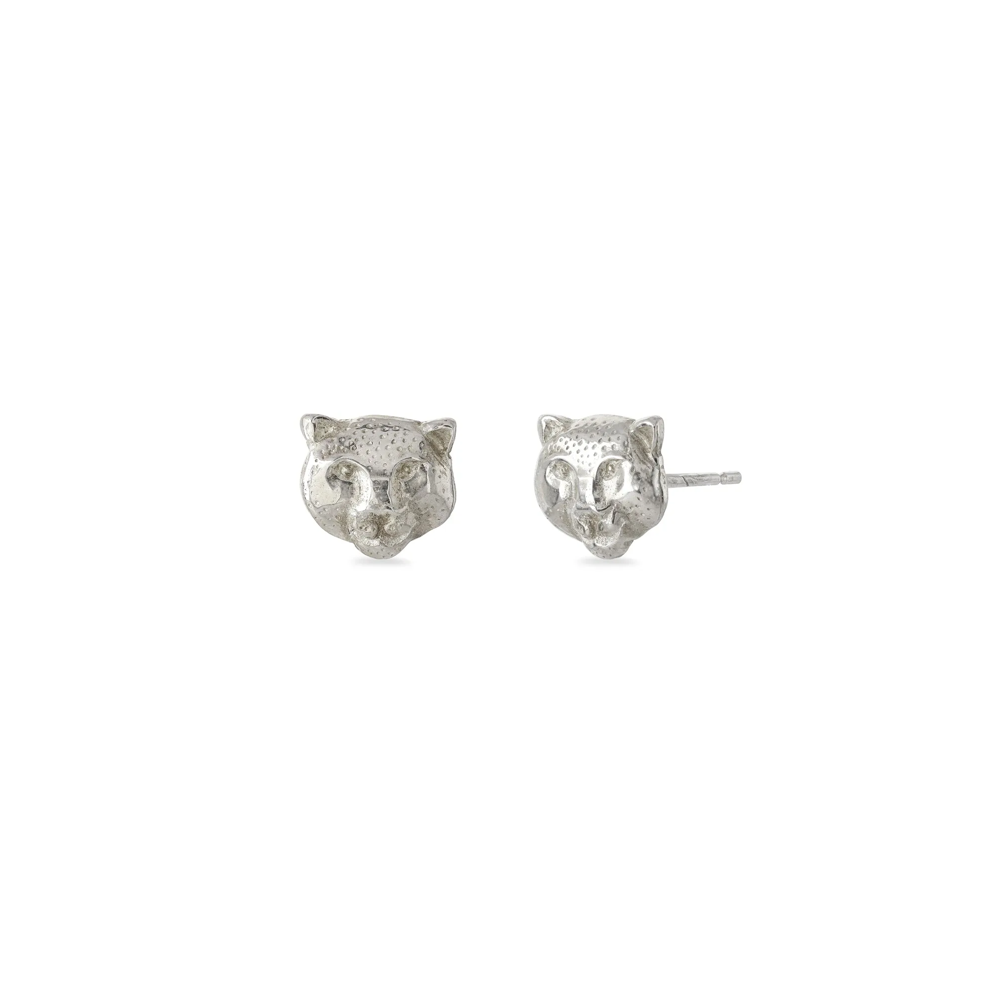 Spirit Snow Leopard Stud Earrings