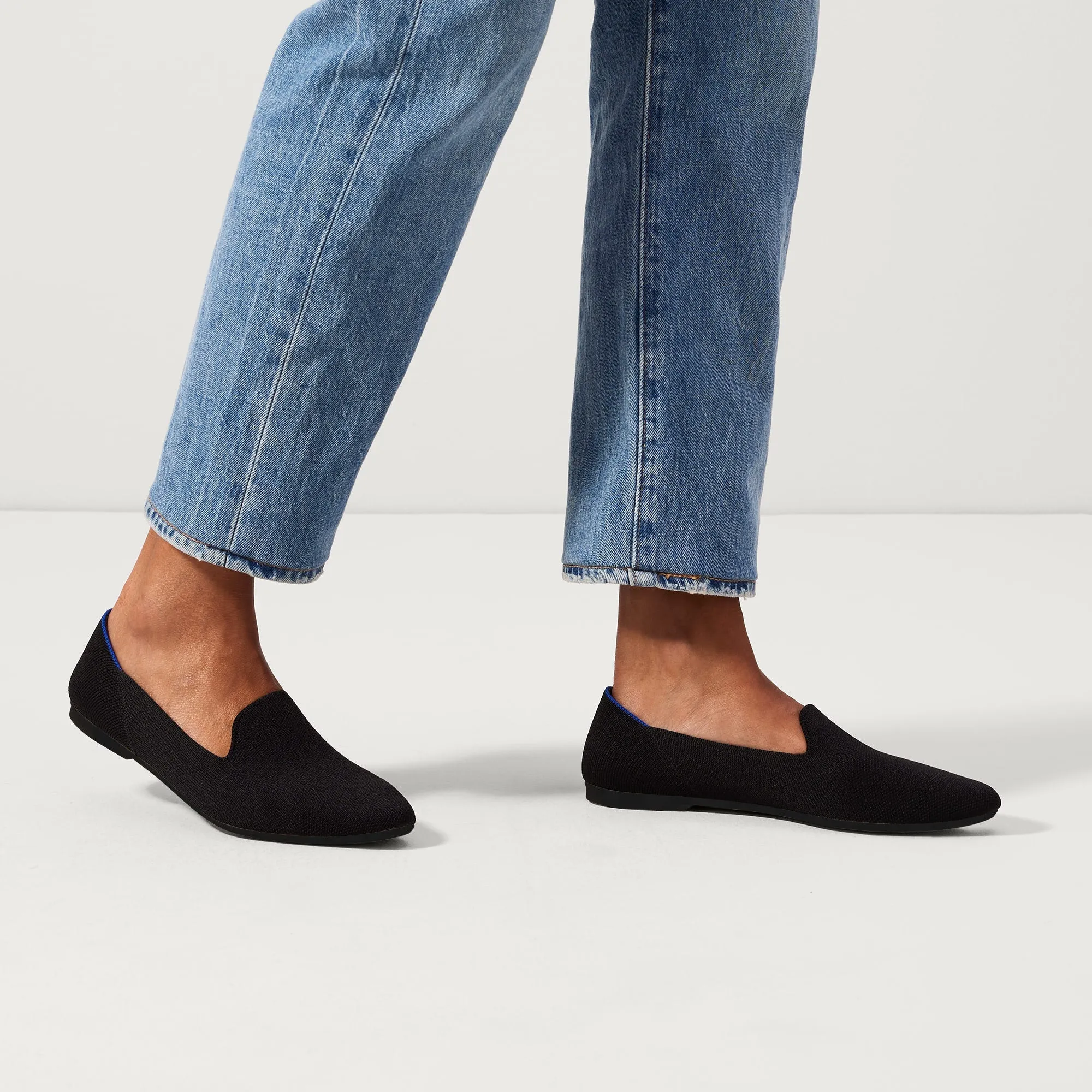 The Almond Loafer - Black