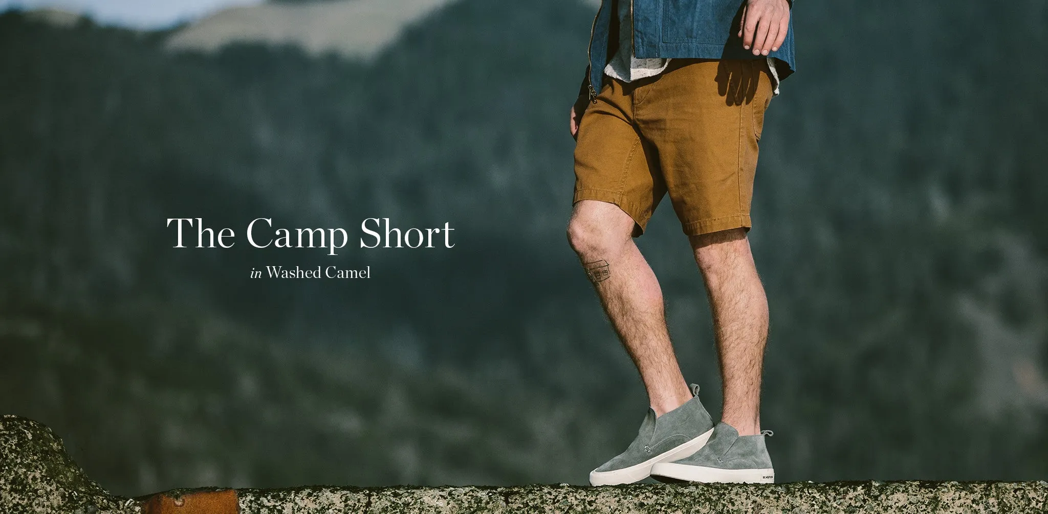 The Camp Short in Washed Camel