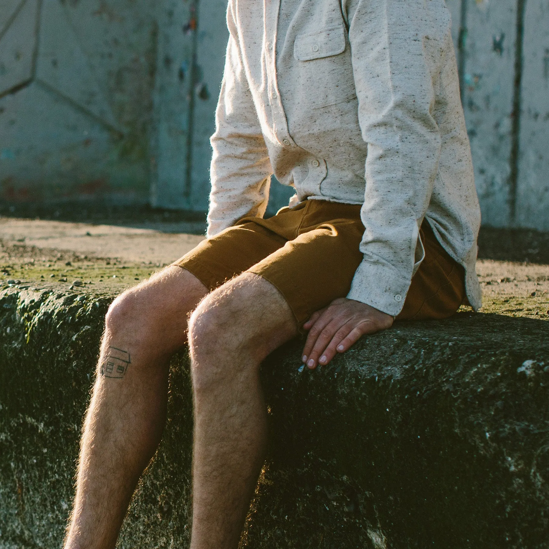 The Camp Short in Washed Camel