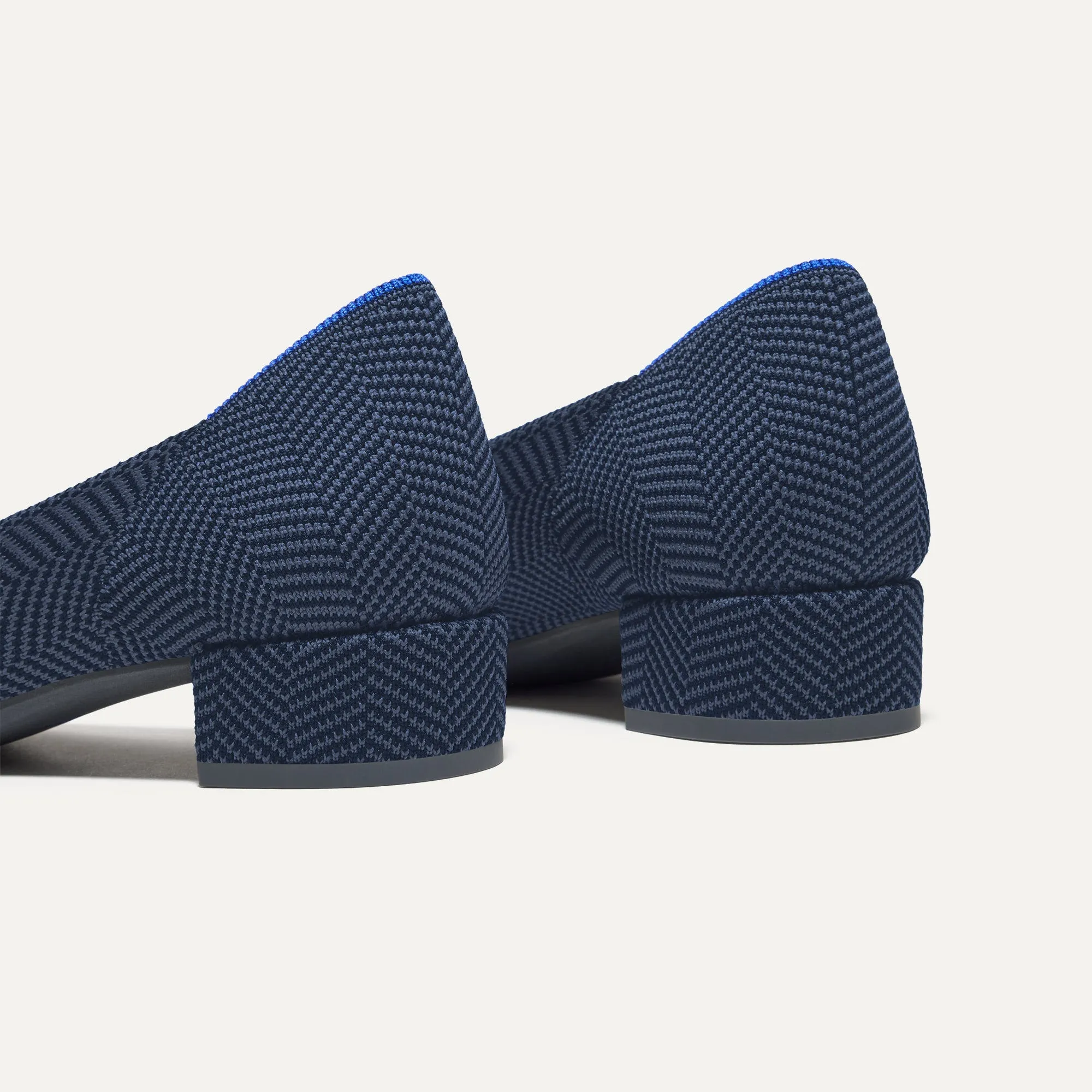 The High Point - Navy Herringbone