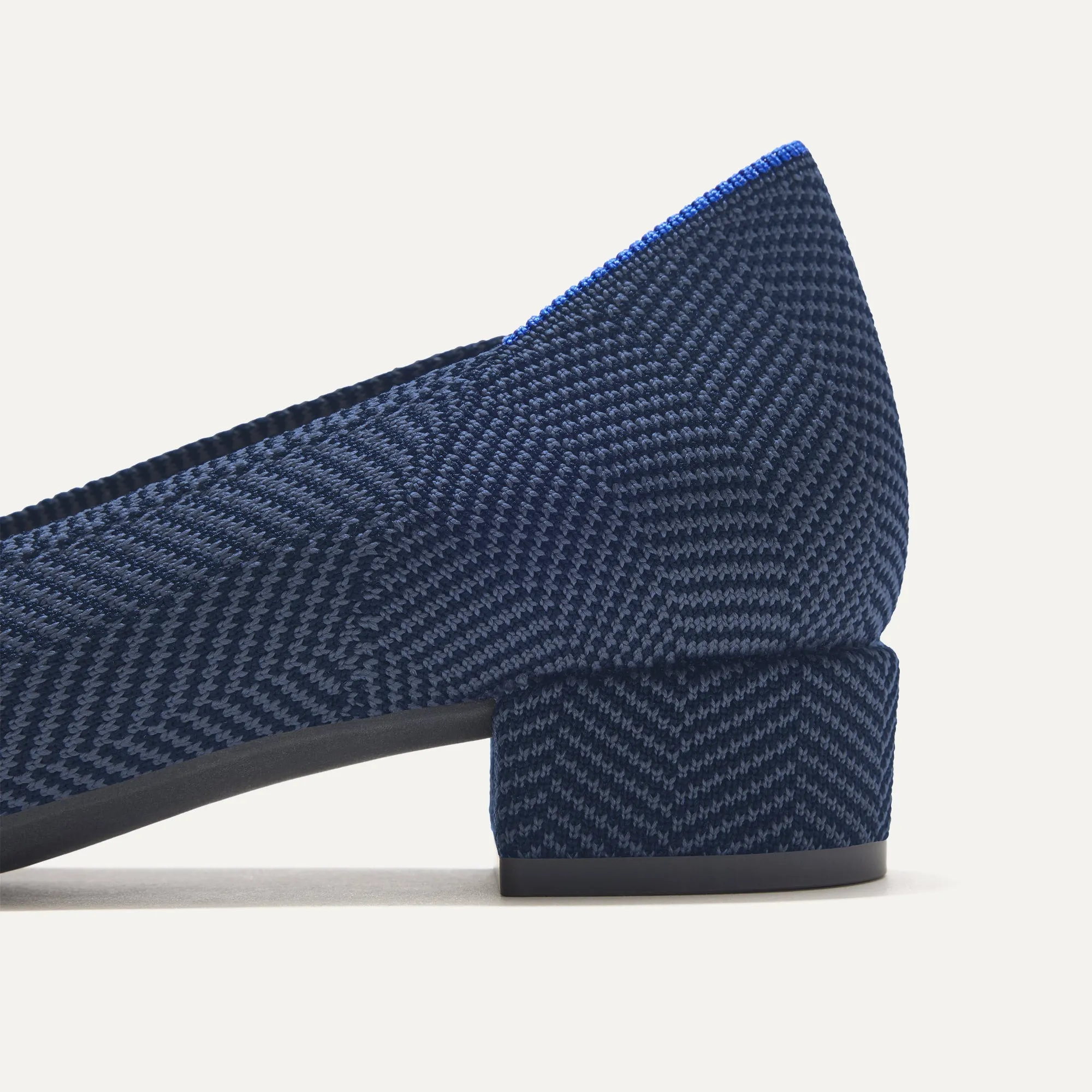 The High Point - Navy Herringbone