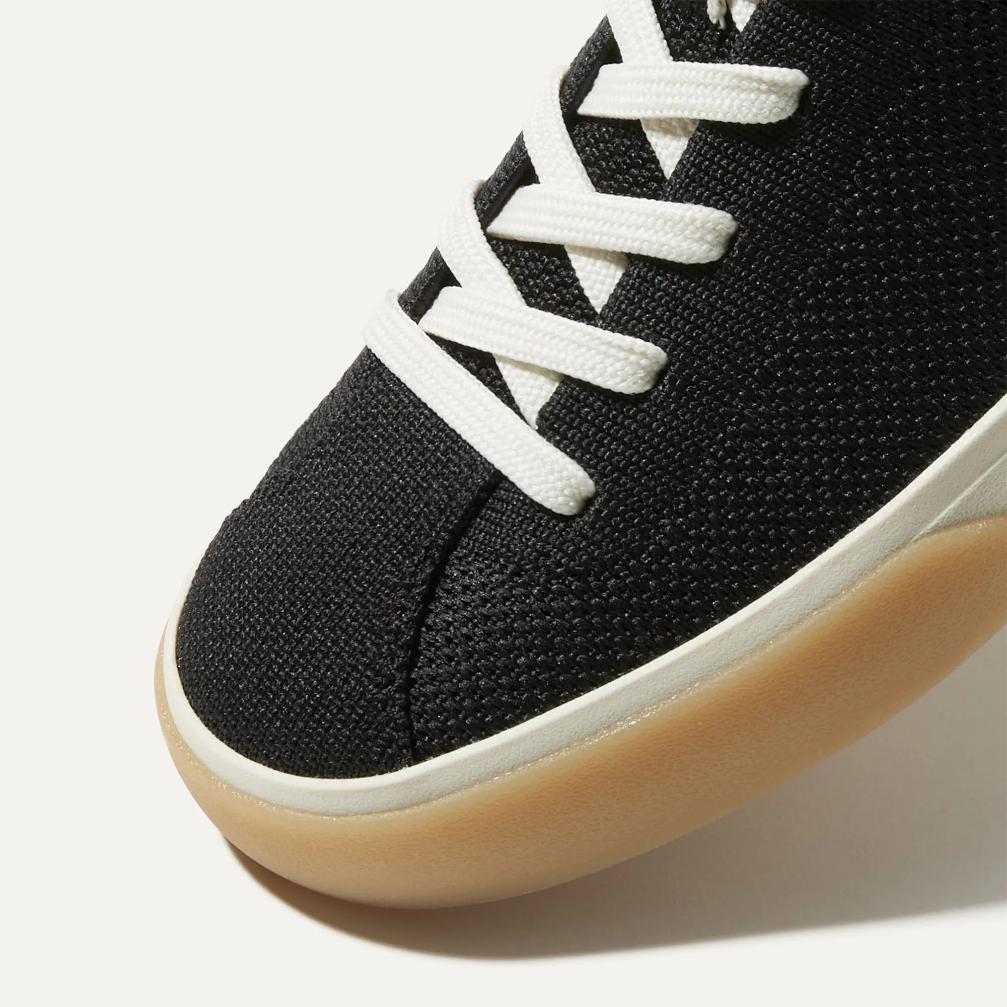 The Lace Up Sneaker - Black