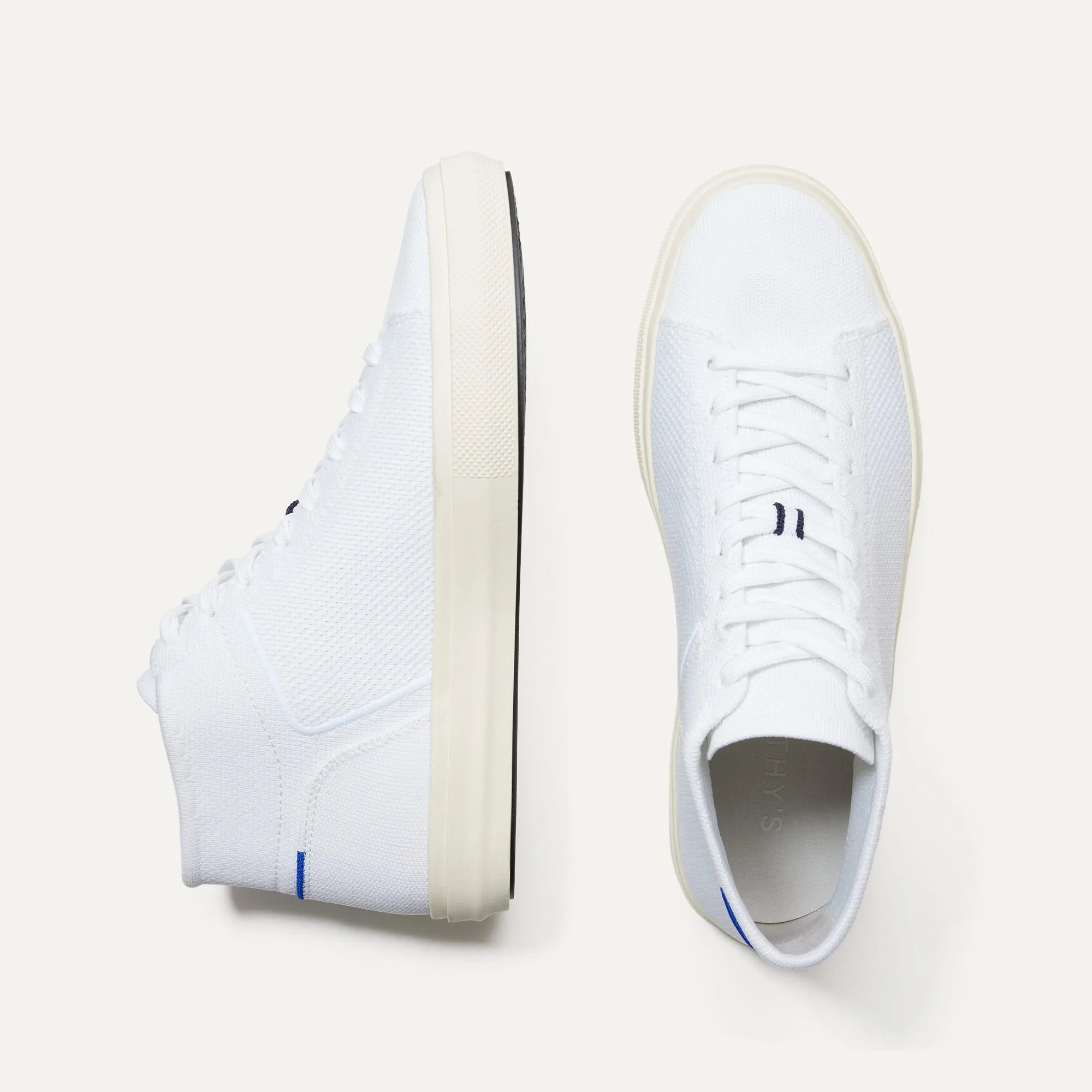 The Men's High Top Sneaker - Bright White