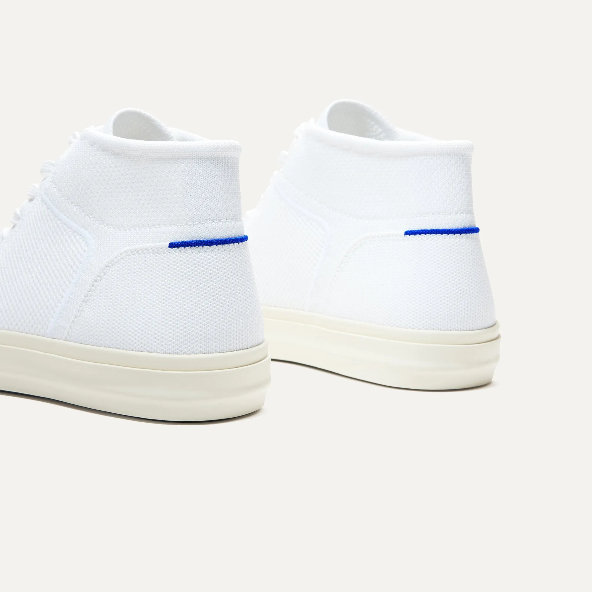 The Men's High Top Sneaker - Bright White