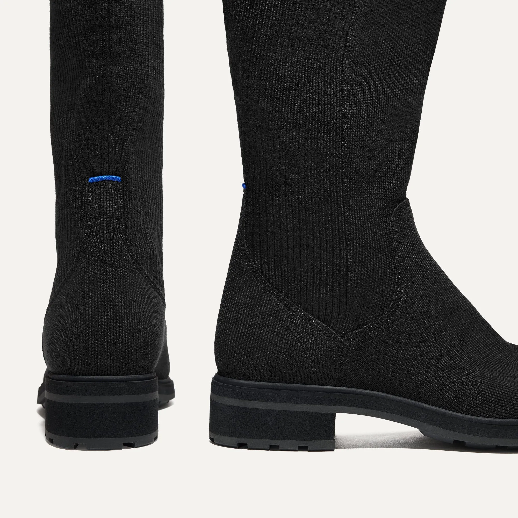 The Tall Lug Boot - Onyx Black