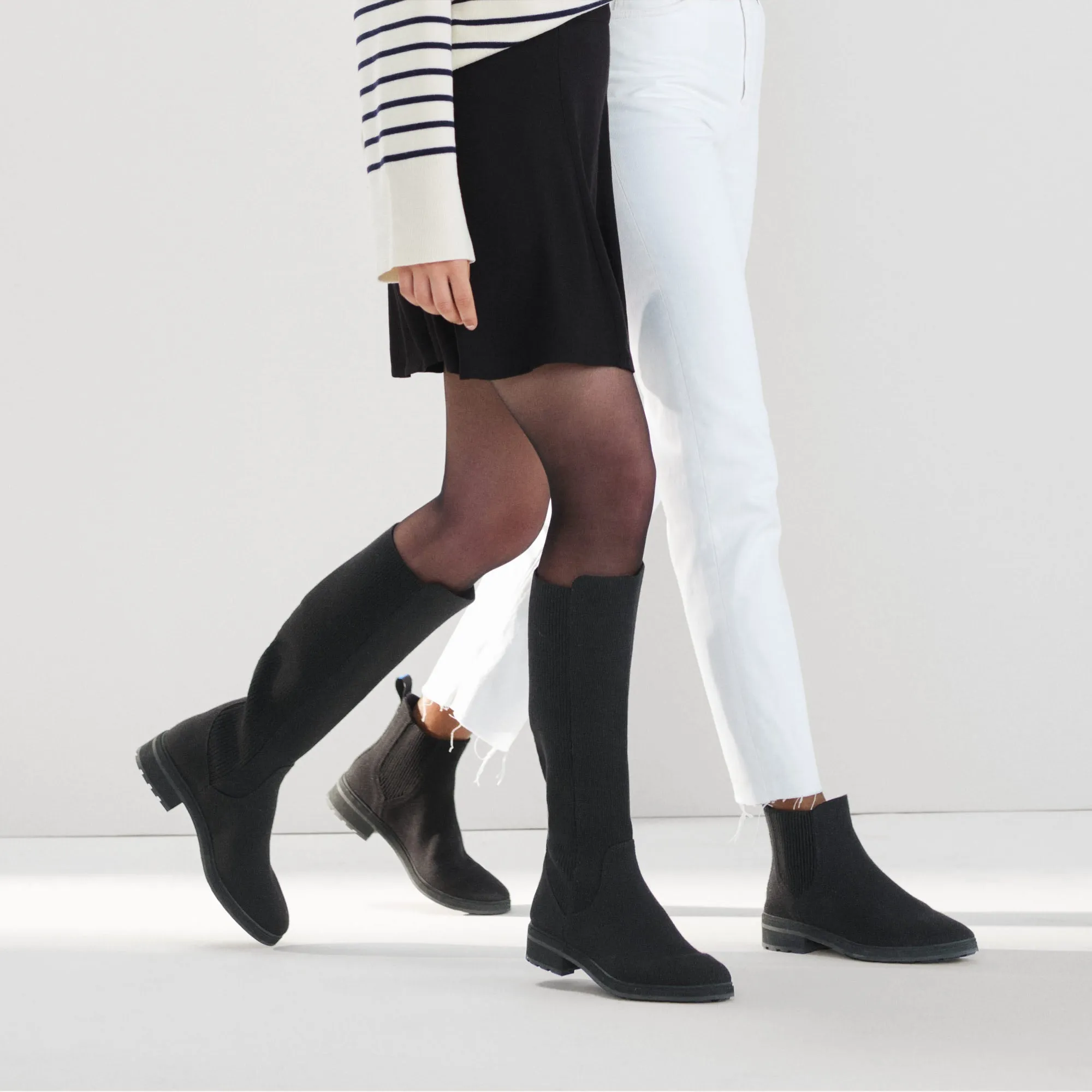 The Tall Lug Boot - Onyx Black