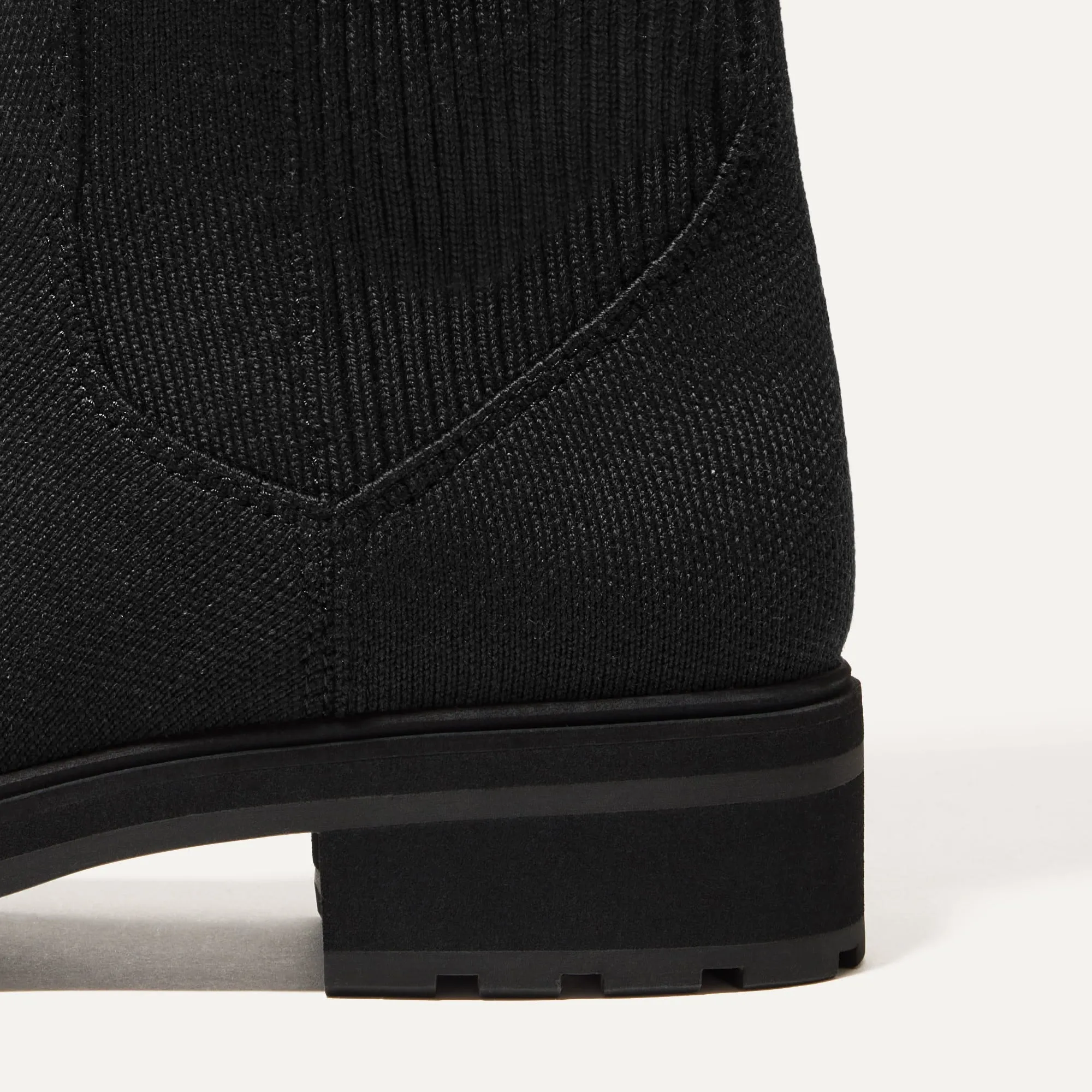 The Tall Lug Boot - Onyx Black