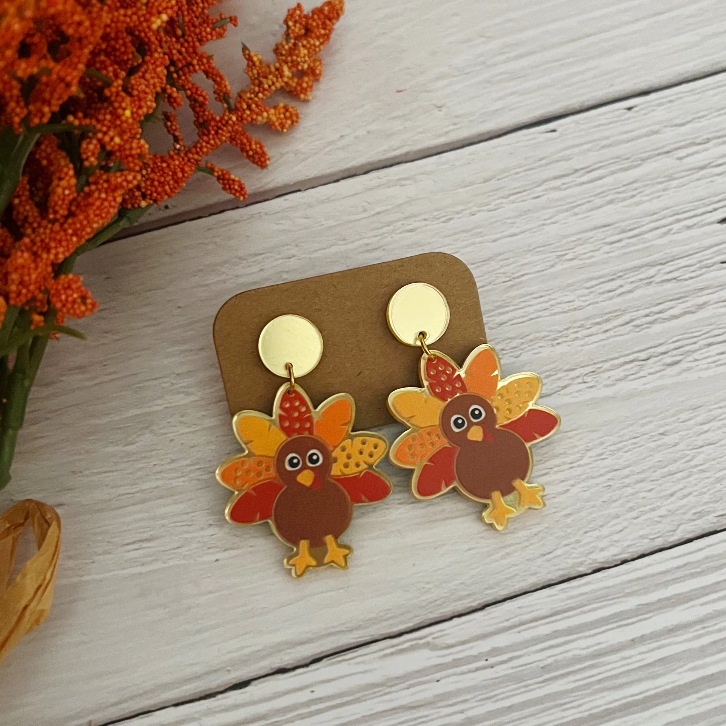 Turkey Dangle Earrings