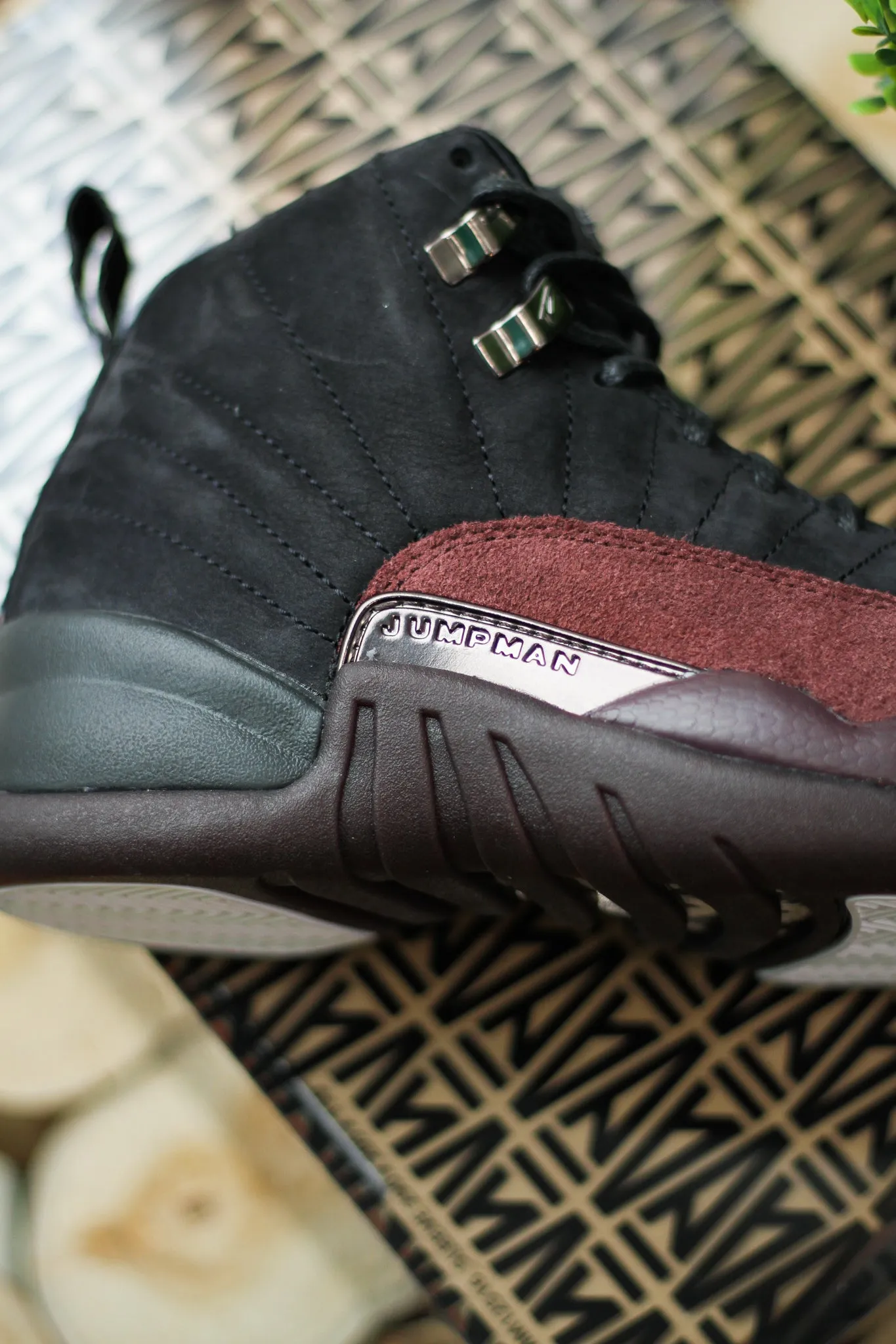 W AIR JORDAN 12 RETRO X A MA MANIERE "BURGUNDY CRUSH"